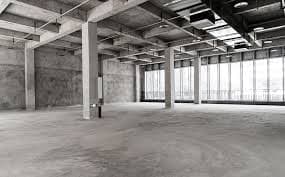 Pilares armados em obra