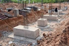 Sapatas armadas de concreto